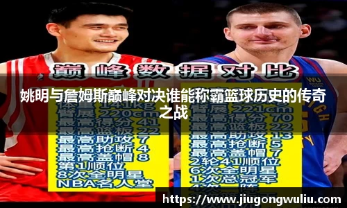 姚明与詹姆斯巅峰对决谁能称霸篮球历史的传奇之战